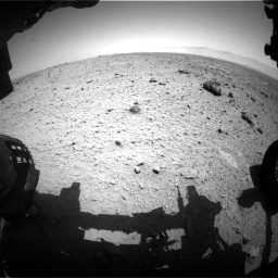 Nasa's Mars rover Curiosity acquired this image using its Front Hazard Avoidance Camera (Front Hazcam) on Sol 433, at drive 1154, site number 20