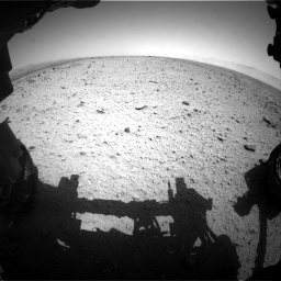 Nasa's Mars rover Curiosity acquired this image using its Front Hazard Avoidance Camera (Front Hazcam) on Sol 433, at drive 1172, site number 20