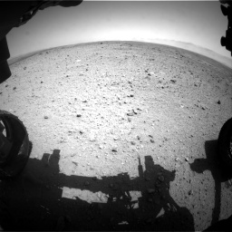 Nasa's Mars rover Curiosity acquired this image using its Front Hazard Avoidance Camera (Front Hazcam) on Sol 433, at drive 1220, site number 20