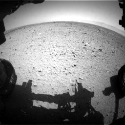 Nasa's Mars rover Curiosity acquired this image using its Front Hazard Avoidance Camera (Front Hazcam) on Sol 433, at drive 1226, site number 20