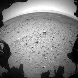 Nasa's Mars rover Curiosity acquired this image using its Front Hazard Avoidance Camera (Front Hazcam) on Sol 433, at drive 1310, site number 20