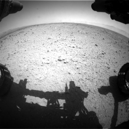 Nasa's Mars rover Curiosity acquired this image using its Front Hazard Avoidance Camera (Front Hazcam) on Sol 433, at drive 1196, site number 20
