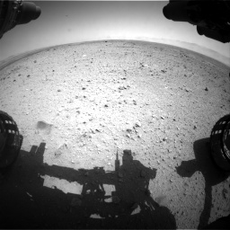 Nasa's Mars rover Curiosity acquired this image using its Front Hazard Avoidance Camera (Front Hazcam) on Sol 433, at drive 1214, site number 20