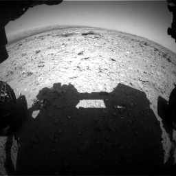 Nasa's Mars rover Curiosity acquired this image using its Front Hazard Avoidance Camera (Front Hazcam) on Sol 436, at drive 198, site number 21