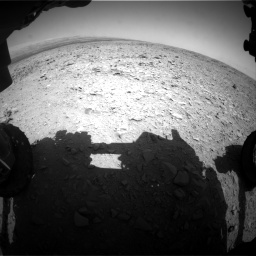 Nasa's Mars rover Curiosity acquired this image using its Front Hazard Avoidance Camera (Front Hazcam) on Sol 436, at drive 318, site number 21