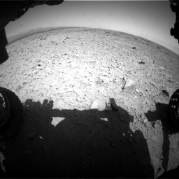 Nasa's Mars rover Curiosity acquired this image using its Front Hazard Avoidance Camera (Front Hazcam) on Sol 436, at drive 384, site number 21