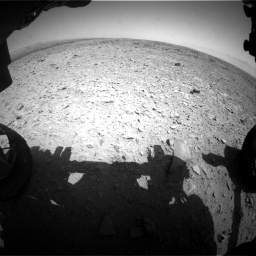 Nasa's Mars rover Curiosity acquired this image using its Front Hazard Avoidance Camera (Front Hazcam) on Sol 436, at drive 390, site number 21