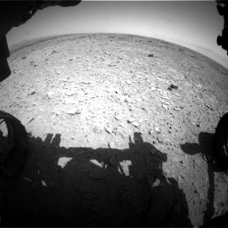 Nasa's Mars rover Curiosity acquired this image using its Front Hazard Avoidance Camera (Front Hazcam) on Sol 436, at drive 396, site number 21