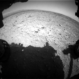 Nasa's Mars rover Curiosity acquired this image using its Front Hazard Avoidance Camera (Front Hazcam) on Sol 436, at drive 432, site number 21