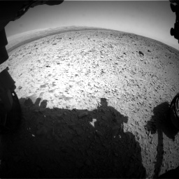 Nasa's Mars rover Curiosity acquired this image using its Front Hazard Avoidance Camera (Front Hazcam) on Sol 436, at drive 546, site number 21