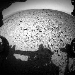 Nasa's Mars rover Curiosity acquired this image using its Front Hazard Avoidance Camera (Front Hazcam) on Sol 436, at drive 606, site number 21