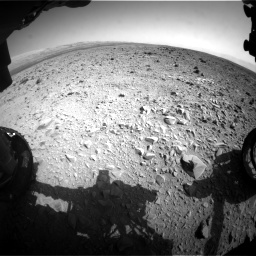 Nasa's Mars rover Curiosity acquired this image using its Front Hazard Avoidance Camera (Front Hazcam) on Sol 436, at drive 636, site number 21