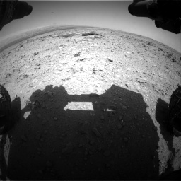 Nasa's Mars rover Curiosity acquired this image using its Front Hazard Avoidance Camera (Front Hazcam) on Sol 436, at drive 198, site number 21