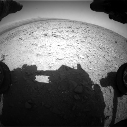Nasa's Mars rover Curiosity acquired this image using its Front Hazard Avoidance Camera (Front Hazcam) on Sol 436, at drive 318, site number 21