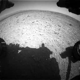 Nasa's Mars rover Curiosity acquired this image using its Front Hazard Avoidance Camera (Front Hazcam) on Sol 436, at drive 414, site number 21