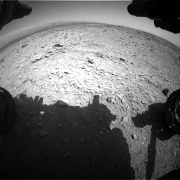 Nasa's Mars rover Curiosity acquired this image using its Front Hazard Avoidance Camera (Front Hazcam) on Sol 436, at drive 468, site number 21