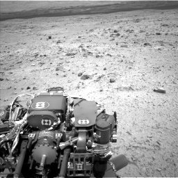 Nasa's Mars rover Curiosity acquired this image using its Left Navigation Camera on Sol 436, at drive 570, site number 21