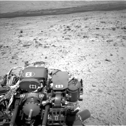 Nasa's Mars rover Curiosity acquired this image using its Left Navigation Camera on Sol 436, at drive 588, site number 21