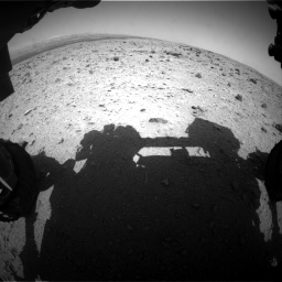 Nasa's Mars rover Curiosity acquired this image using its Front Hazard Avoidance Camera (Front Hazcam) on Sol 437, at drive 664, site number 21