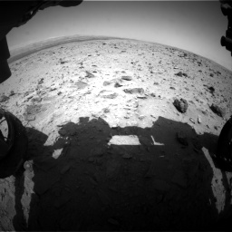 Nasa's Mars rover Curiosity acquired this image using its Front Hazard Avoidance Camera (Front Hazcam) on Sol 437, at drive 742, site number 21
