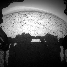 Nasa's Mars rover Curiosity acquired this image using its Front Hazard Avoidance Camera (Front Hazcam) on Sol 437, at drive 898, site number 21