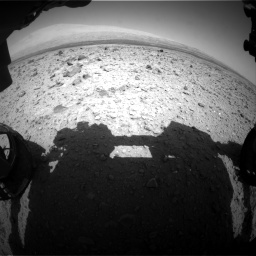 Nasa's Mars rover Curiosity acquired this image using its Front Hazard Avoidance Camera (Front Hazcam) on Sol 437, at drive 910, site number 21