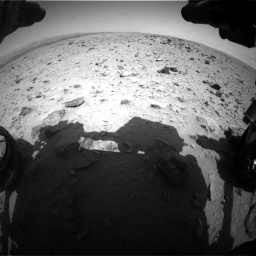 Nasa's Mars rover Curiosity acquired this image using its Front Hazard Avoidance Camera (Front Hazcam) on Sol 437, at drive 754, site number 21