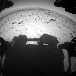 Nasa's Mars rover Curiosity acquired this image using its Front Hazard Avoidance Camera (Front Hazcam) on Sol 437, at drive 832, site number 21