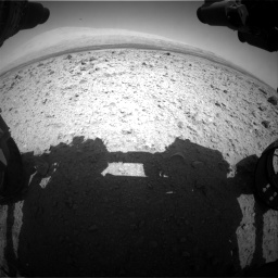 Nasa's Mars rover Curiosity acquired this image using its Front Hazard Avoidance Camera (Front Hazcam) on Sol 437, at drive 892, site number 21