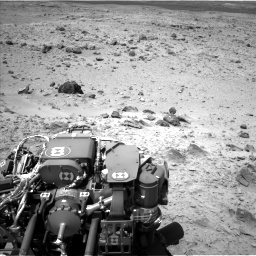 Nasa's Mars rover Curiosity acquired this image using its Left Navigation Camera on Sol 437, at drive 718, site number 21