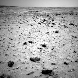Nasa's Mars rover Curiosity acquired this image using its Left Navigation Camera on Sol 437, at drive 718, site number 21