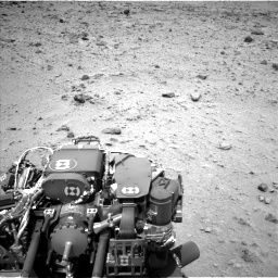 Nasa's Mars rover Curiosity acquired this image using its Left Navigation Camera on Sol 437, at drive 760, site number 21