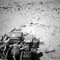 Nasa's Mars rover Curiosity acquired this image using its Left Navigation Camera on Sol 437, at drive 838, site number 21
