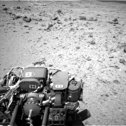 Nasa's Mars rover Curiosity acquired this image using its Left Navigation Camera on Sol 437, at drive 886, site number 21