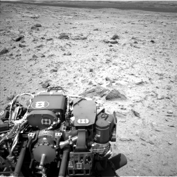 Nasa's Mars rover Curiosity acquired this image using its Left Navigation Camera on Sol 437, at drive 922, site number 21