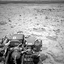 Nasa's Mars rover Curiosity acquired this image using its Left Navigation Camera on Sol 437, at drive 988, site number 21