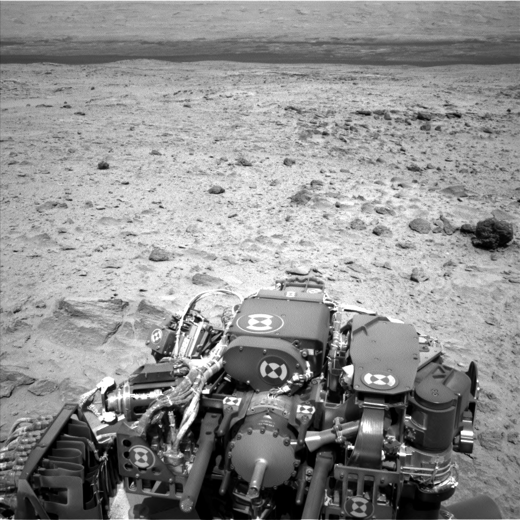 Nasa's Mars rover Curiosity acquired this image using its Left Navigation Camera on Sol 437, at drive 1028, site number 21