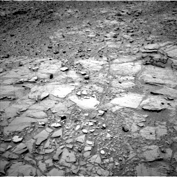 Nasa's Mars rover Curiosity acquired this image using its Left Navigation Camera on Sol 438, at drive 1244, site number 21