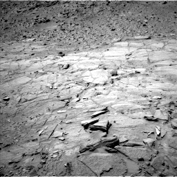 Nasa's Mars rover Curiosity acquired this image using its Left Navigation Camera on Sol 438, at drive 1346, site number 21