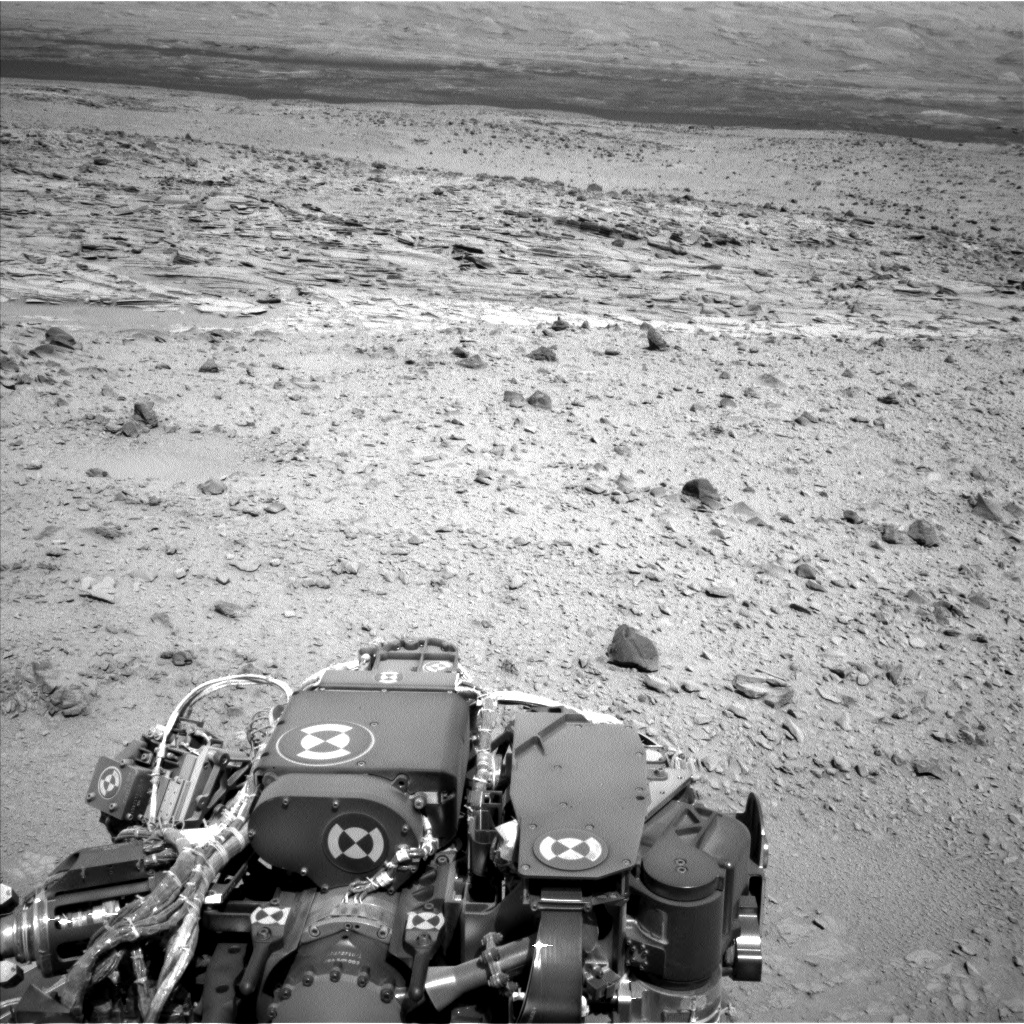 Nasa's Mars rover Curiosity acquired this image using its Left Navigation Camera on Sol 438, at drive 1362, site number 21