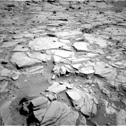 Nasa's Mars rover Curiosity acquired this image using its Left Navigation Camera on Sol 439, at drive 1494, site number 21