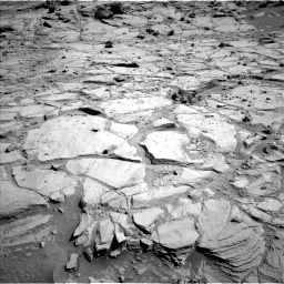 Nasa's Mars rover Curiosity acquired this image using its Left Navigation Camera on Sol 439, at drive 1500, site number 21