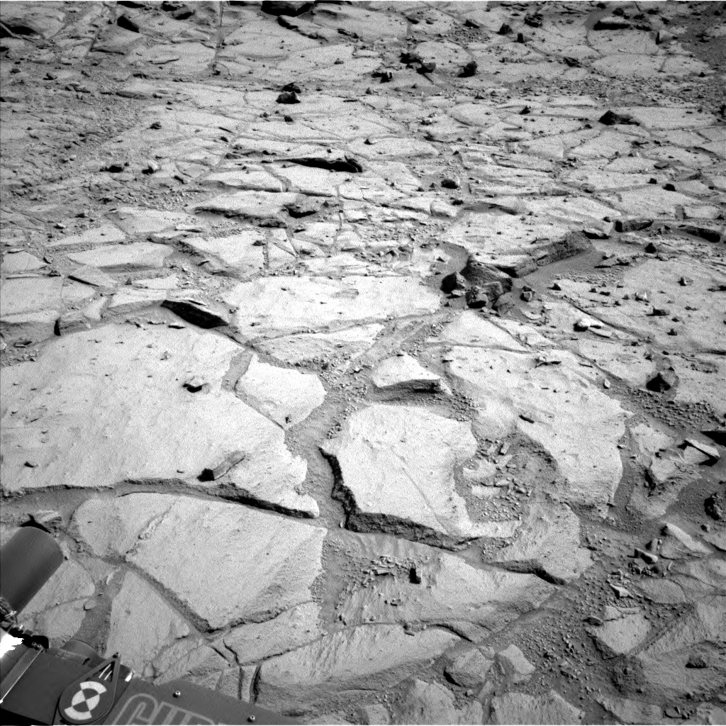 Nasa's Mars rover Curiosity acquired this image using its Left Navigation Camera on Sol 439, at drive 1506, site number 21