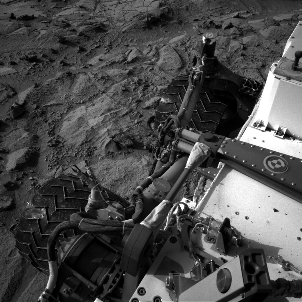 Nasa's Mars rover Curiosity acquired this image using its Right Navigation Camera on Sol 439, at drive 1572, site number 21