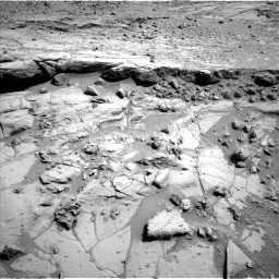 Nasa's Mars rover Curiosity acquired this image using its Left Navigation Camera on Sol 440, at drive 1590, site number 21