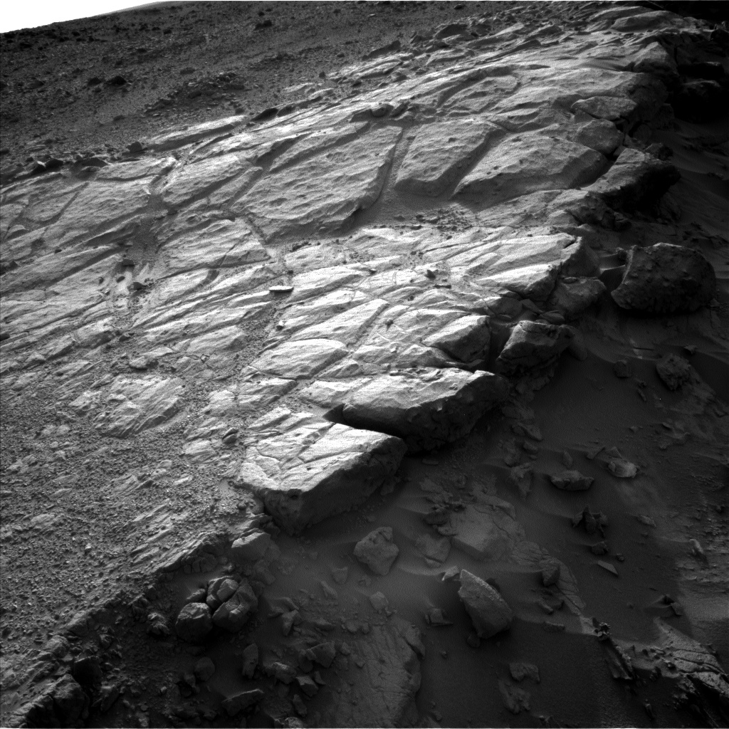 Nasa's Mars rover Curiosity acquired this image using its Left Navigation Camera on Sol 442, at drive 0, site number 22