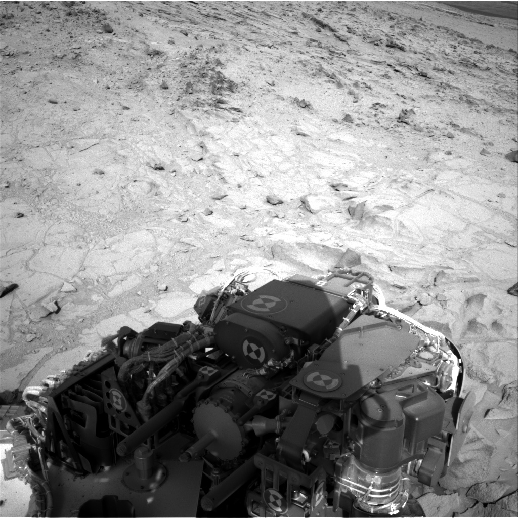 Nasa's Mars rover Curiosity acquired this image using its Right Navigation Camera on Sol 443, at drive 0, site number 22