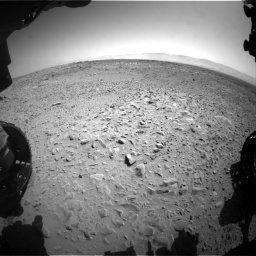 Nasa's Mars rover Curiosity acquired this image using its Front Hazard Avoidance Camera (Front Hazcam) on Sol 453, at drive 354, site number 22