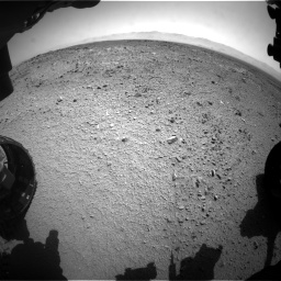 Nasa's Mars rover Curiosity acquired this image using its Front Hazard Avoidance Camera (Front Hazcam) on Sol 453, at drive 408, site number 22