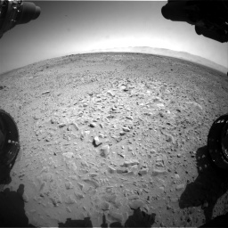 Nasa's Mars rover Curiosity acquired this image using its Front Hazard Avoidance Camera (Front Hazcam) on Sol 453, at drive 354, site number 22